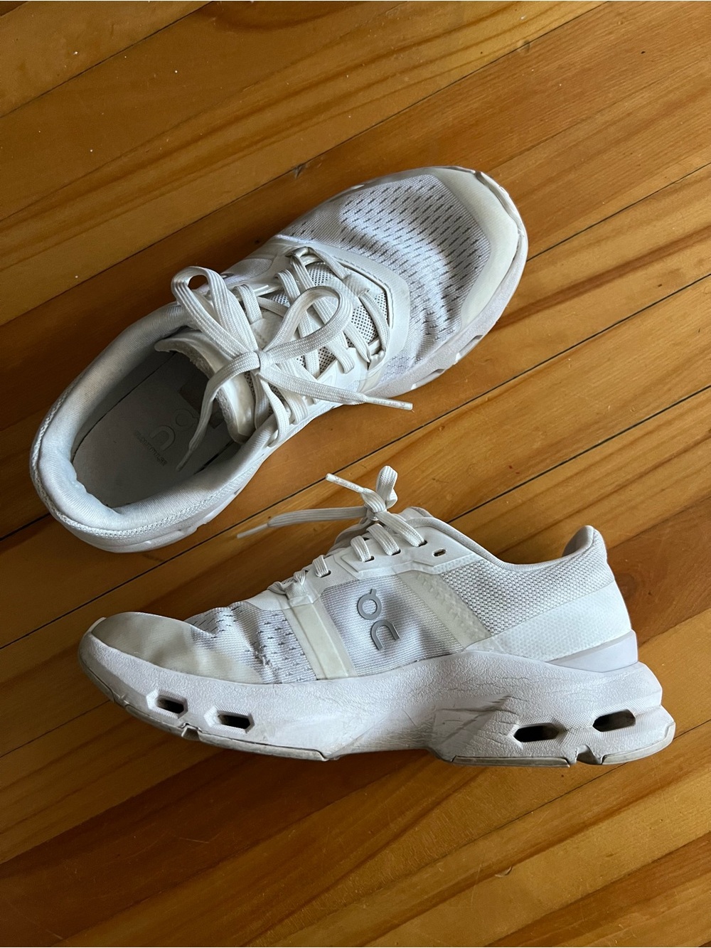 On Cloudpulse White Athletic Sneakers